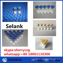 Croissance anémique de muscle de bodybuilding de polypeptide anabolique Selank